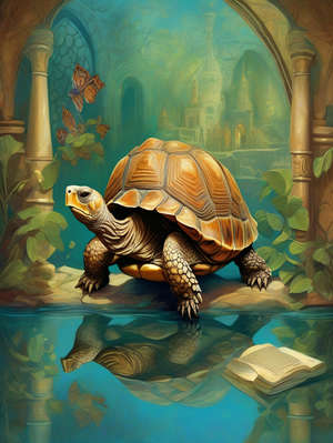 THE TORTOISE AND THE DUCKS
