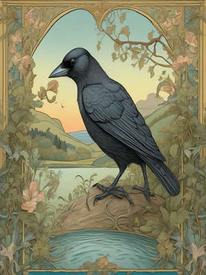 THE VAIN JACKDAW AND HIS BORROWED FEATHERS