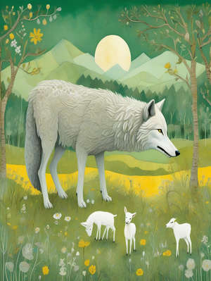 THE WOLF AND THE LAMB