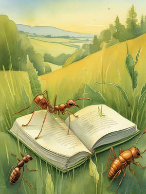 THE ANT AND THE GRASSHOPPER