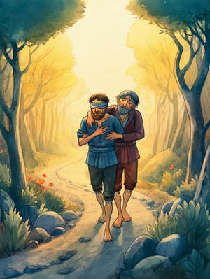 THE BLIND MAN AND THE LAME