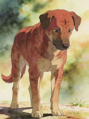 THE DOG AND THE SHADOW