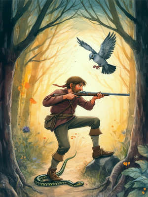 THE FOWLER AND THE RING-DOVE