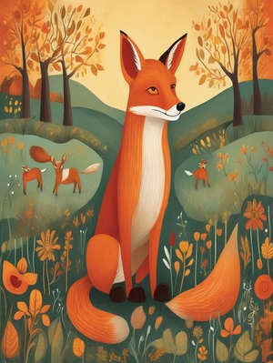 THE FOX IN THE WELL