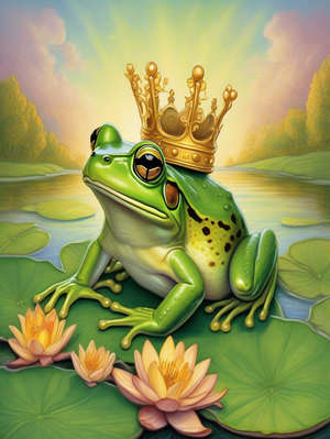 THE FROGS AND THEIR KING
