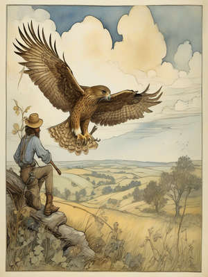 THE HAWK AND THE FARMER
