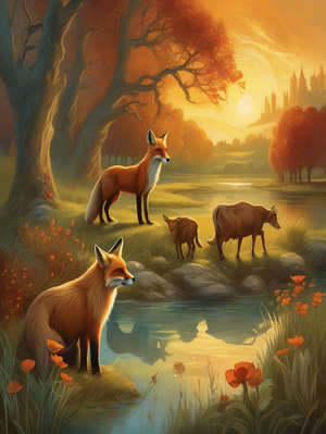 THE LEOPARD AND THE FOX