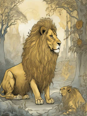 THE LION IN LOVE