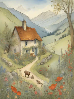 THE MOUNTAINS IN LABOUR