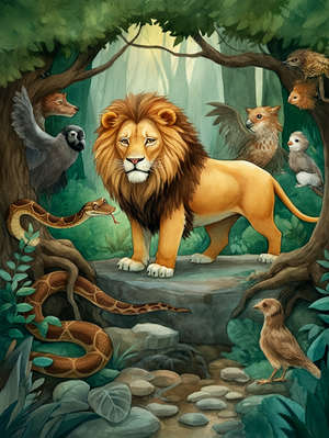 THE OLD LION