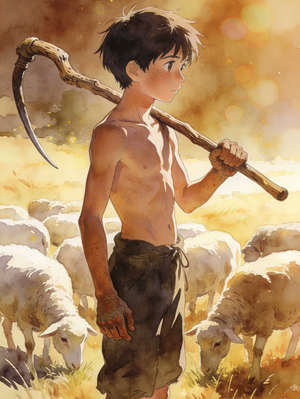 THE SHEPHERD’S BOY AND THE WOLF