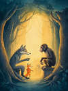 THE WOLF, THE FOX, AND THE APE