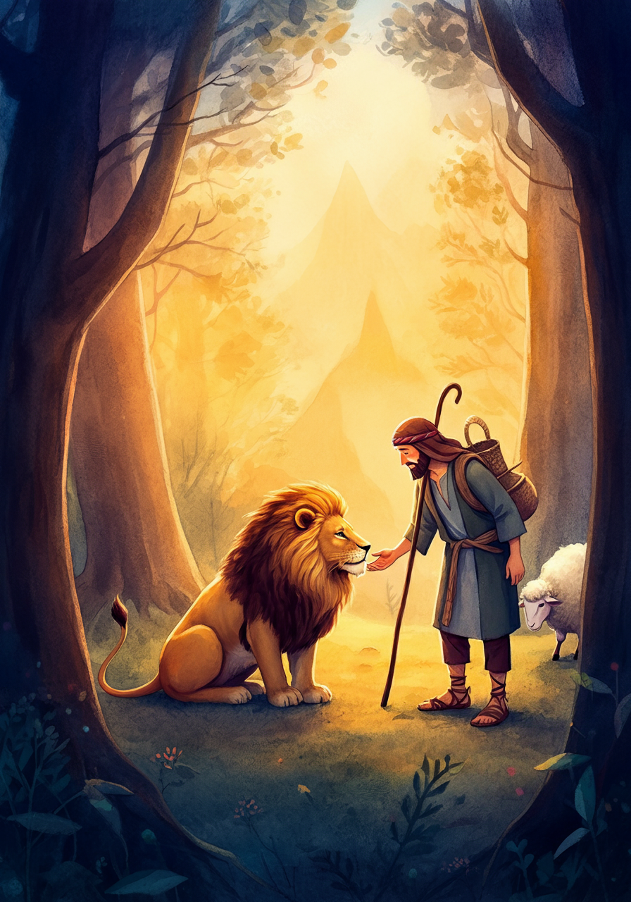 The Lion and the Shepherd
