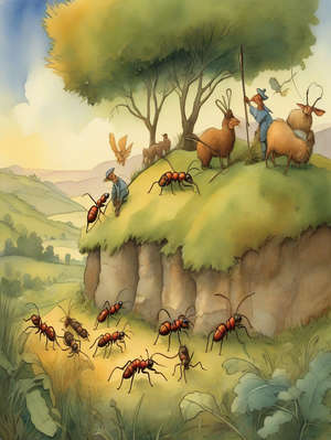 The Panther and the Shepherds
