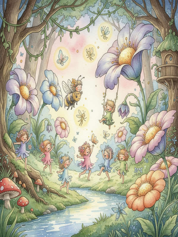 Flower Children poster preview