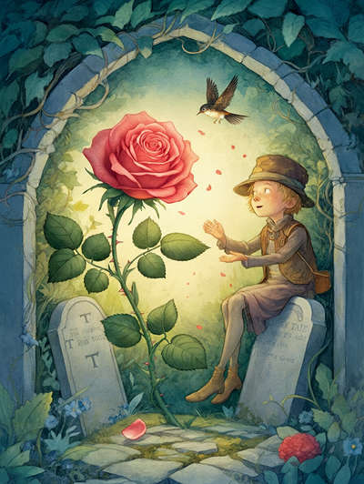 A Rose from Homer's Grave