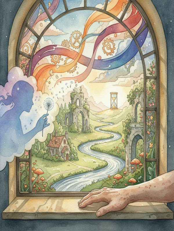 By The Almshouse Window poster preview