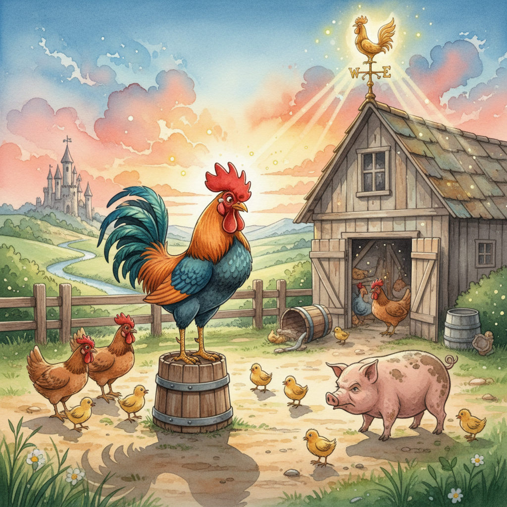 Cover: The Farmyard Cock and the Weathercock
