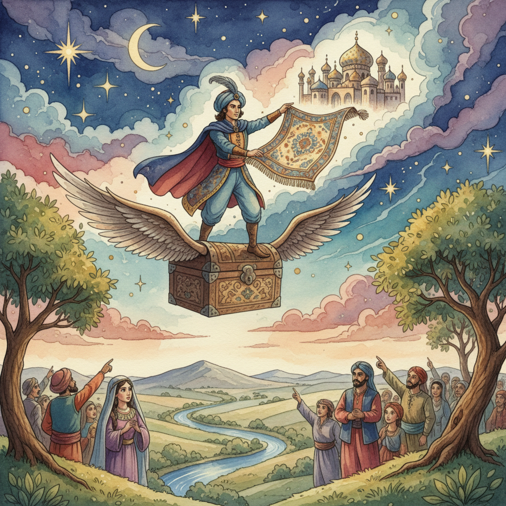 Cover: The Flying Trunk