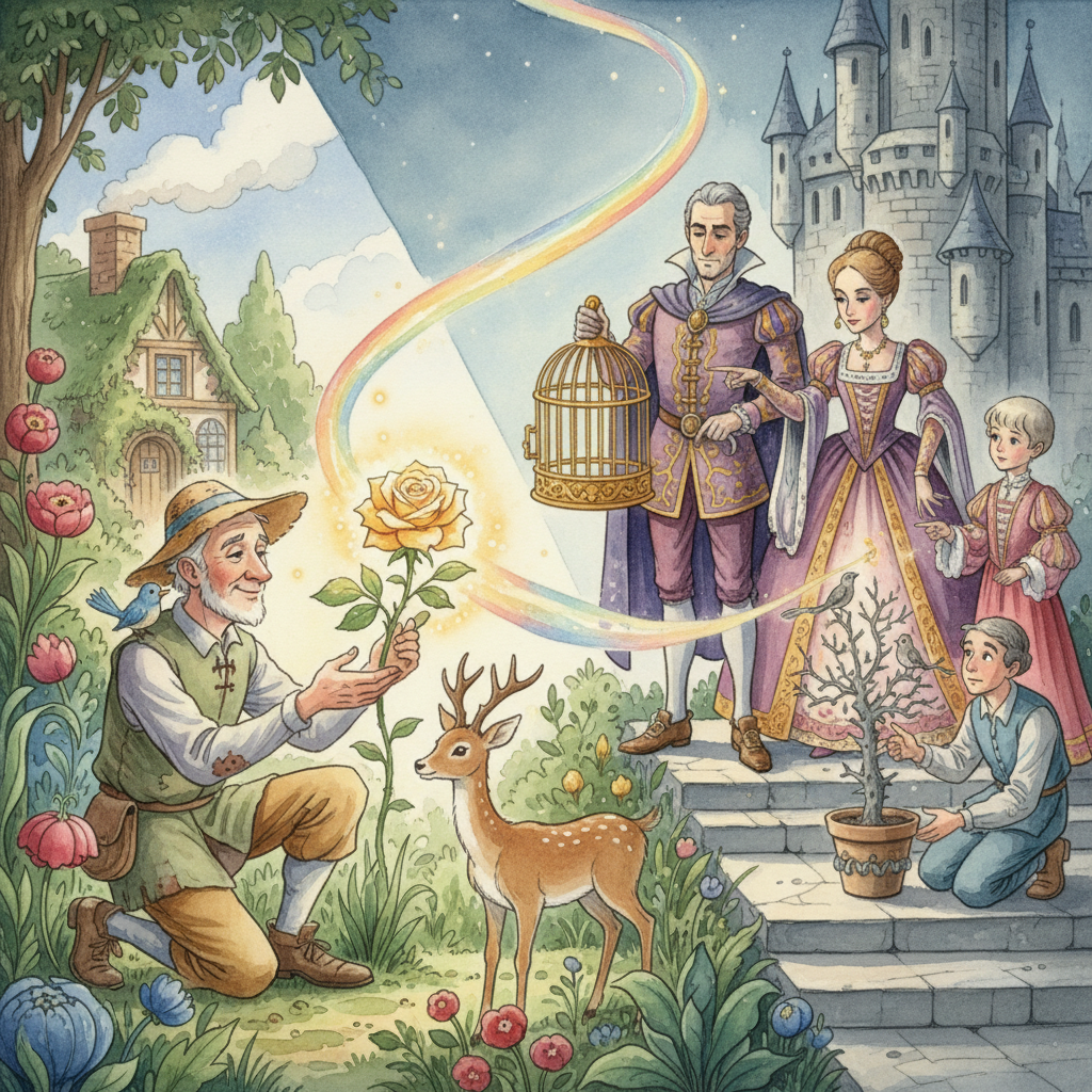 Cover: The Gardener and the Noble Family