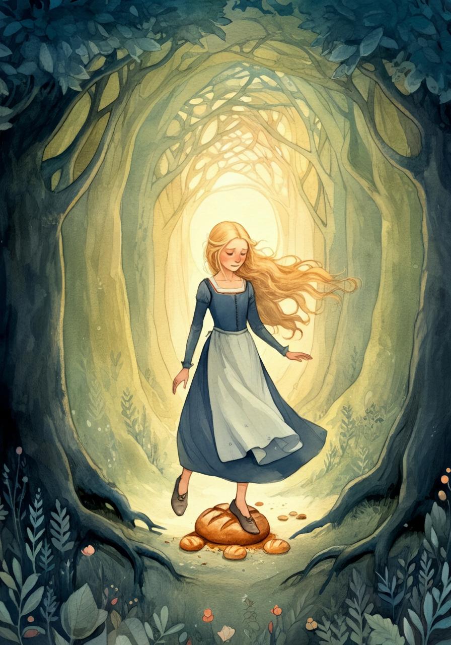 Cover: The Girl Who Trod on the Loaf