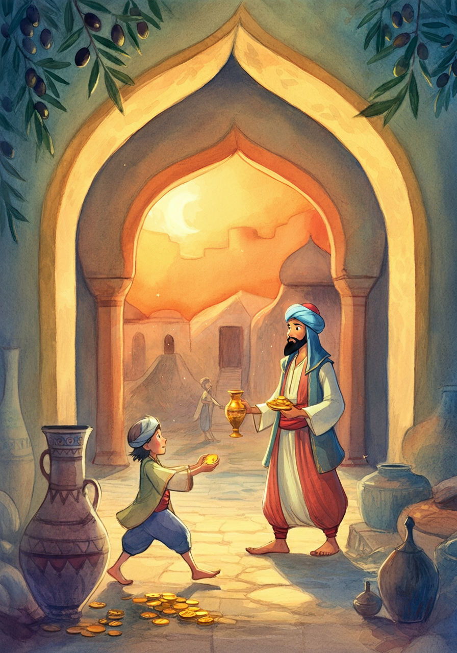 The Story of Ali Colia, Merchant of Bagdad