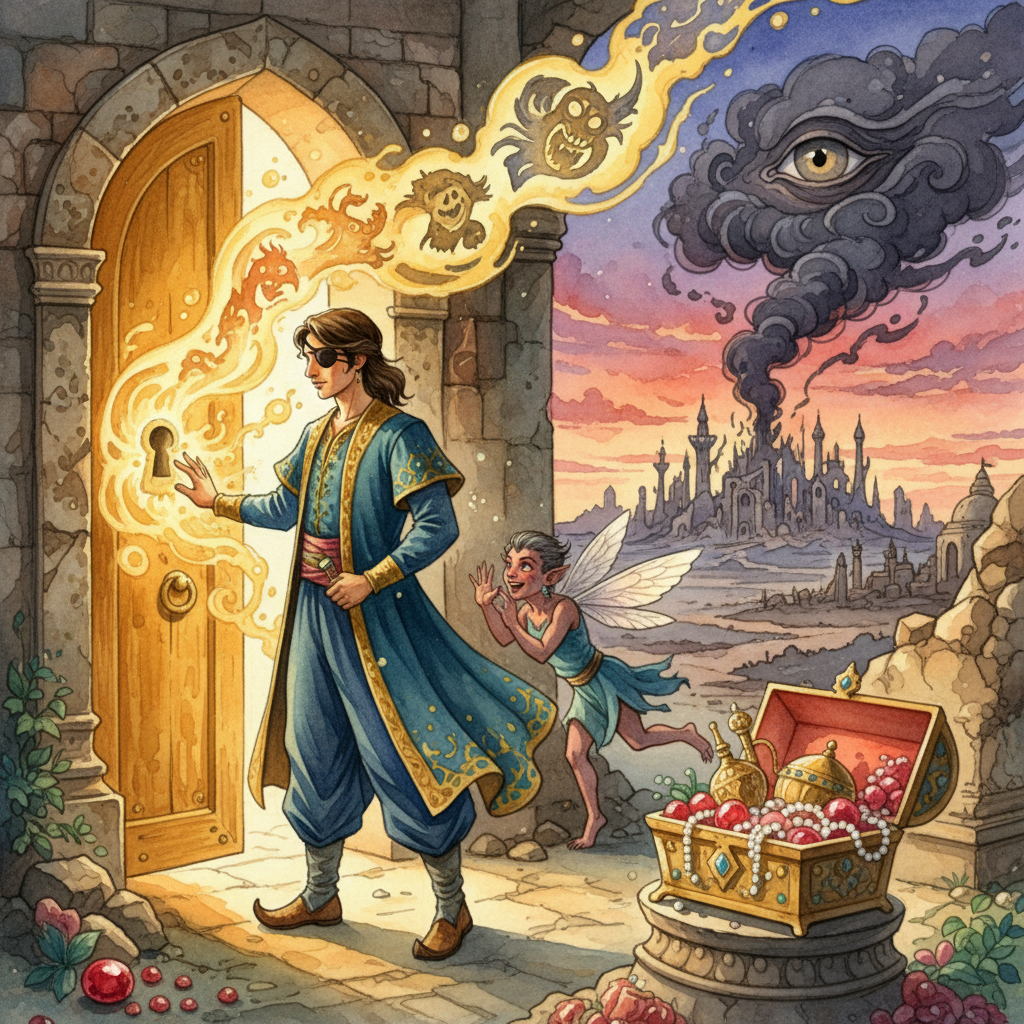 The Story of the Third Calender, Son of a King