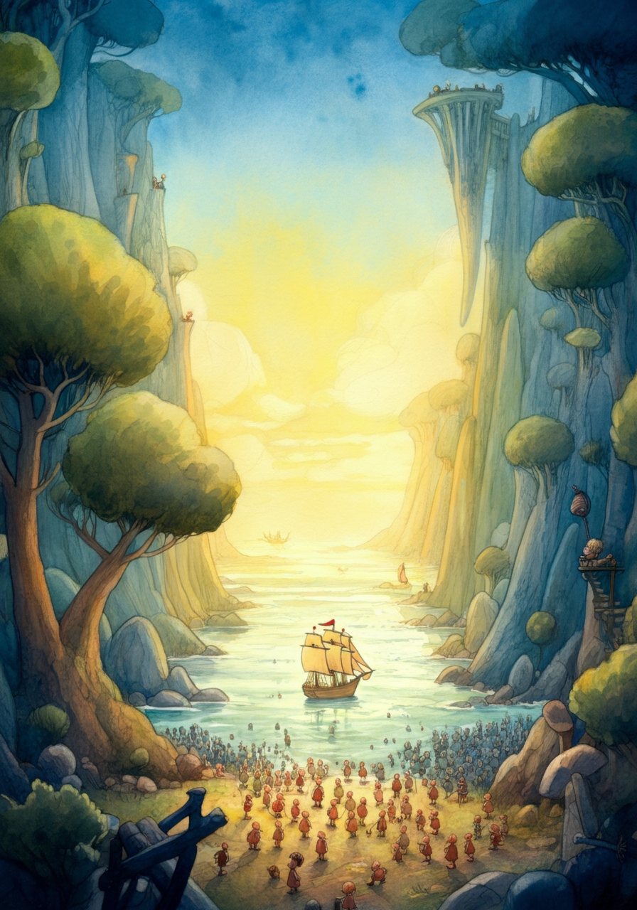 Cover: A Voyage to Lilliput