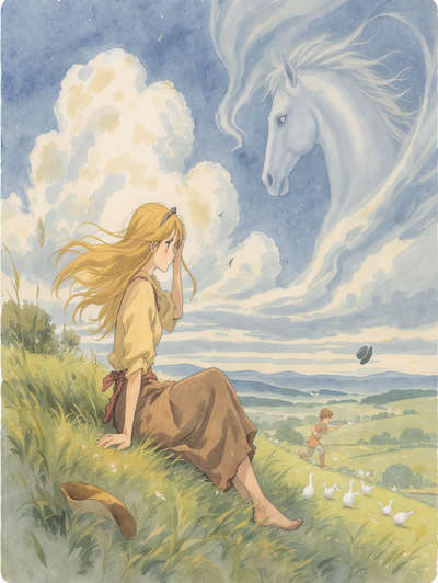 The goose-girl