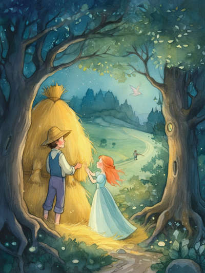 The princess on the glass hill