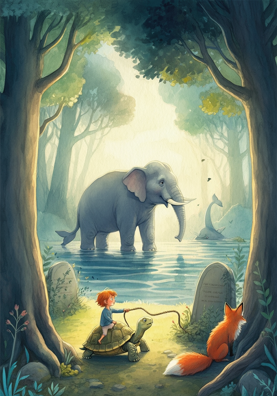 Tale of a Tortoise and of a Mischievous Monkey