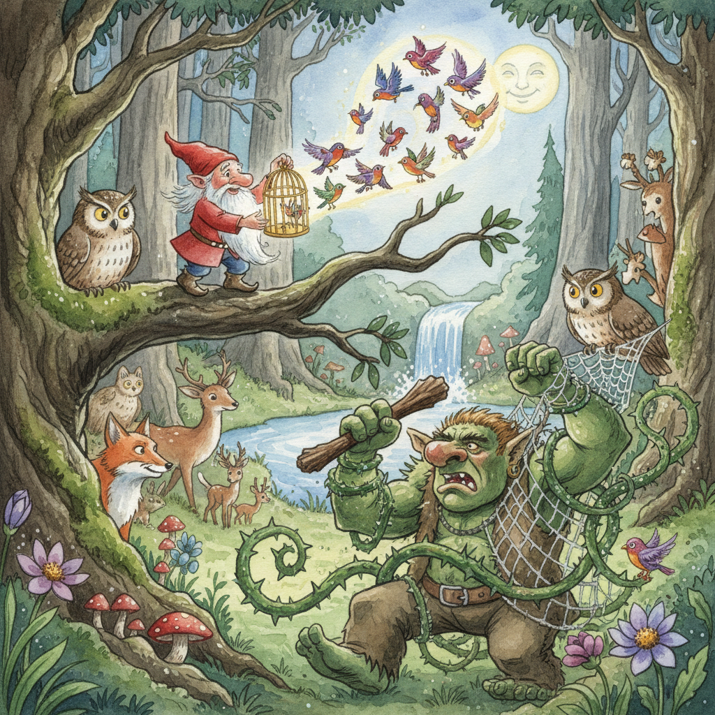 Cover: Tritill, Litill, and the Birds