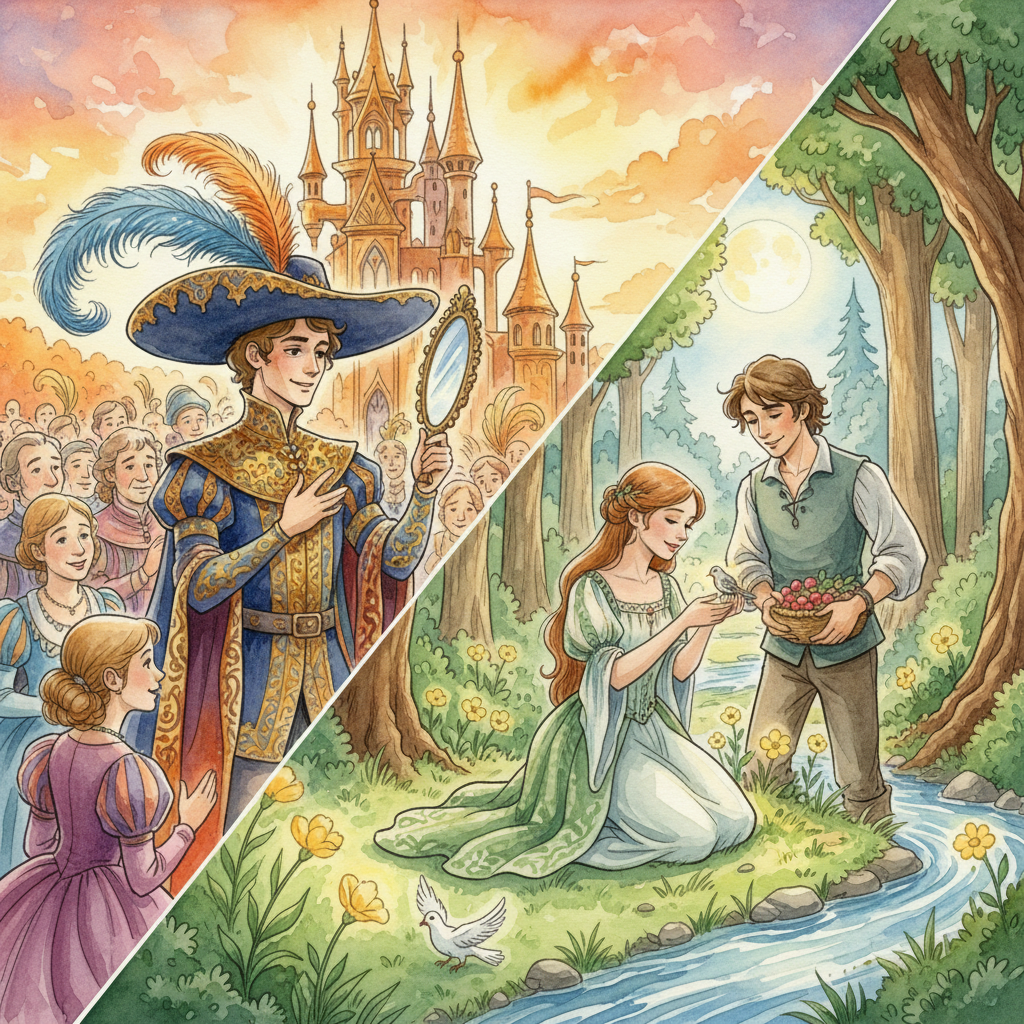 Cover: Prince Featherhead and the Princess Celandine