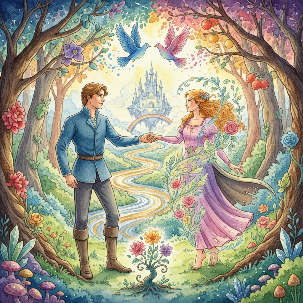 Cover: Prince Vivien and the Princess Placida