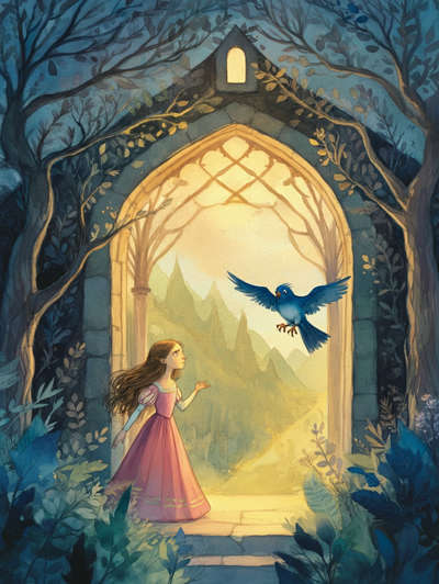 The blue bird