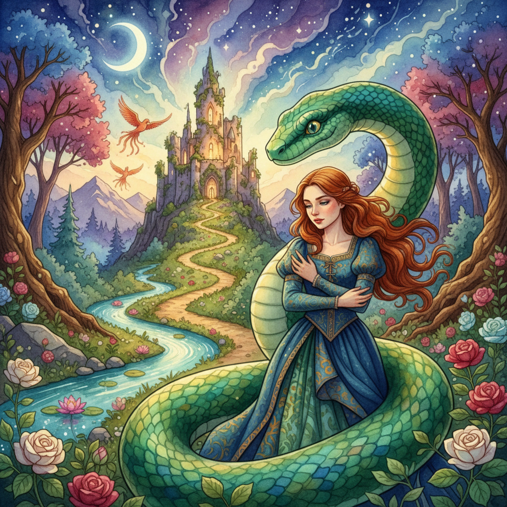 Cover: The Enchanted Snake