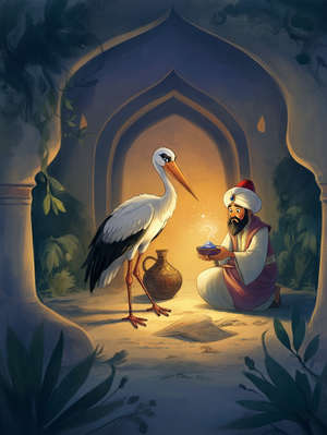 The story of Caliph stork