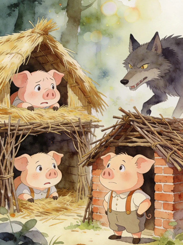 Cover: The Three Little Pigs
