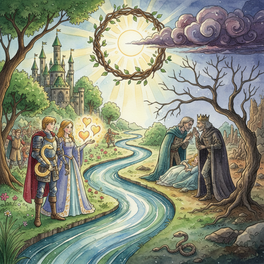 Cover: The Three Snake-leaves