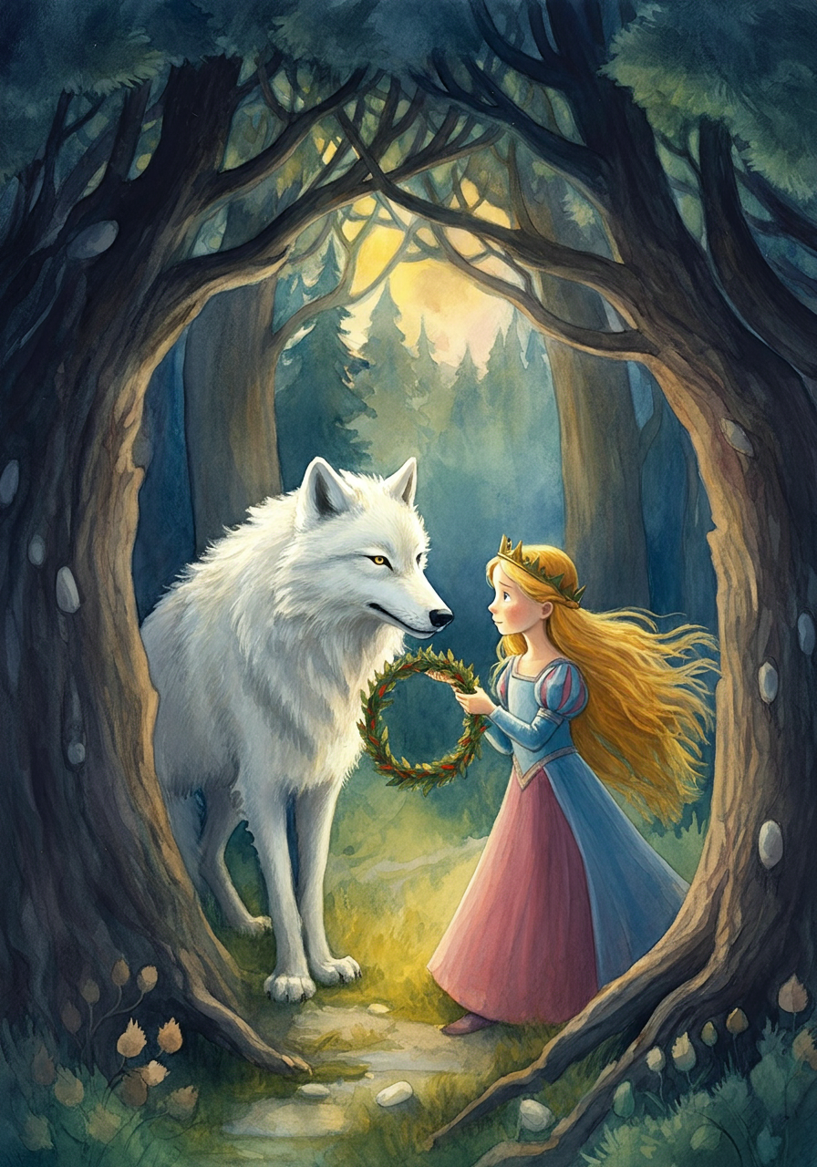 Cover: The White Wolf