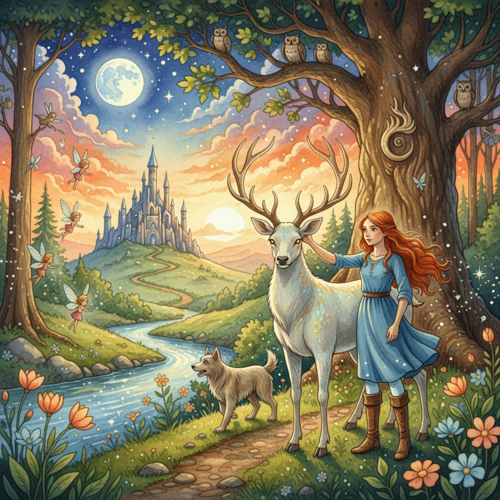 Cover: The Enchanted Deer
