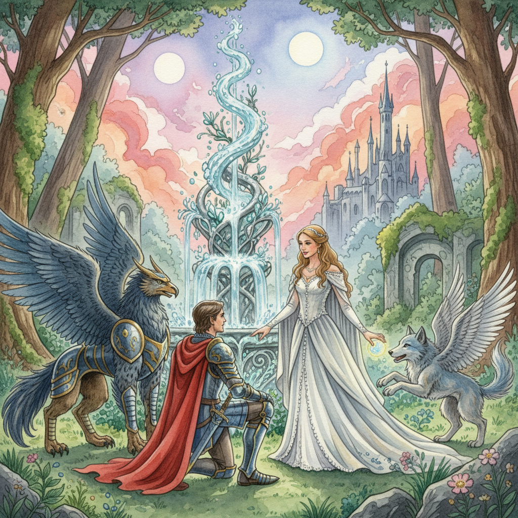 Cover: The Lady of the Fountain