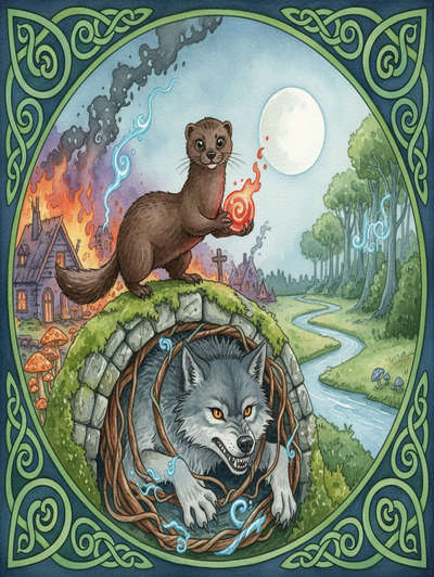 The Mink and the Wolf