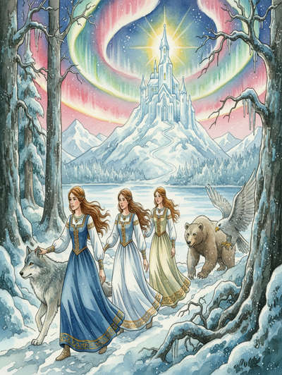 The three princesses of Whiteland