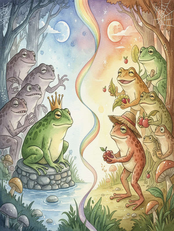 The Two Frogs poster preview