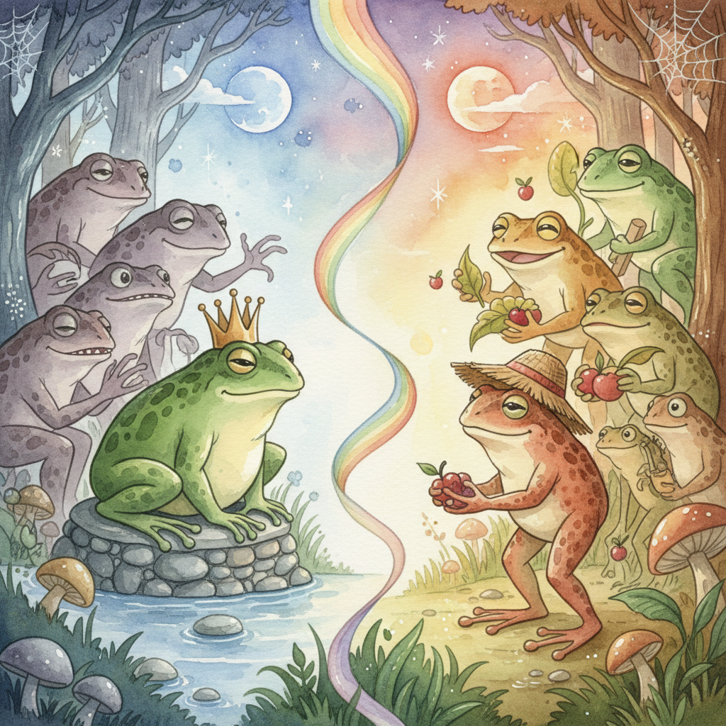 The Two Frogs