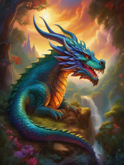 The dragon and his grandmother