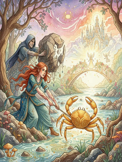 The golden crab
