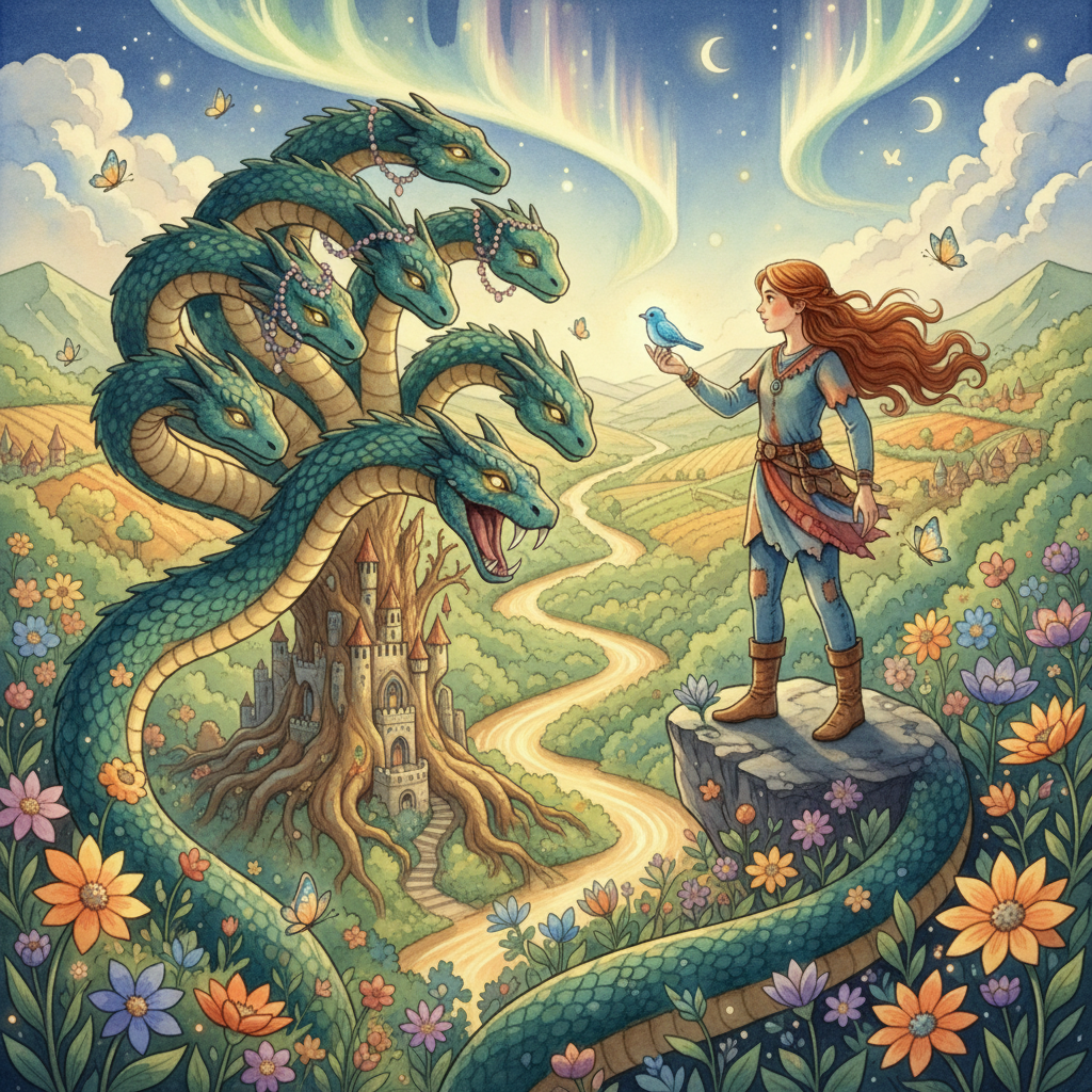 Cover: The Seven-headed Serpent