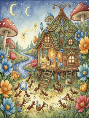 THE ANT’S HOUSE